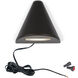 WAC Deck and Patio Lights 12 2.8 watt Black Deck and Patio Light in 3000K Warm White LED, WAC Landscape