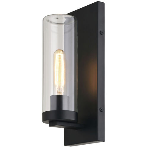 Grantley LED 12.5 inch Matte Black Outdoor Wall