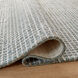 Myra 90 X 63 inch Green Rug in 5 x 7