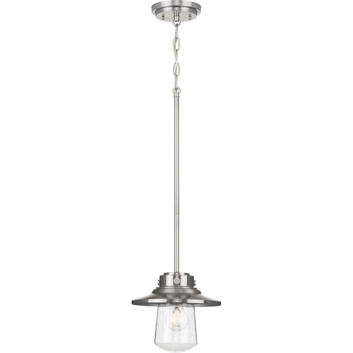 Tremont 1 Light 9 inch Stainless Steel Outdoor Mini Pendant