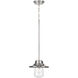 Tremont 1 Light 9 inch Stainless Steel Outdoor Mini Pendant