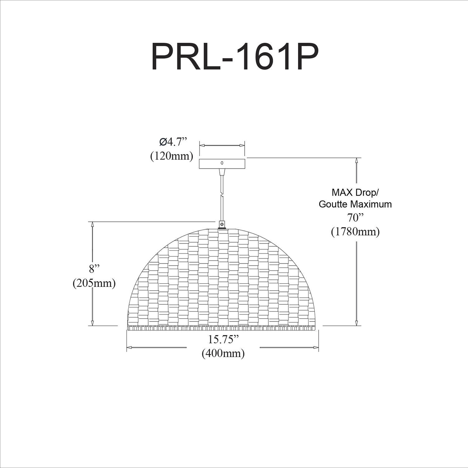 Pourel 1 Light 15.75 inch Natural Pendant Ceiling Light