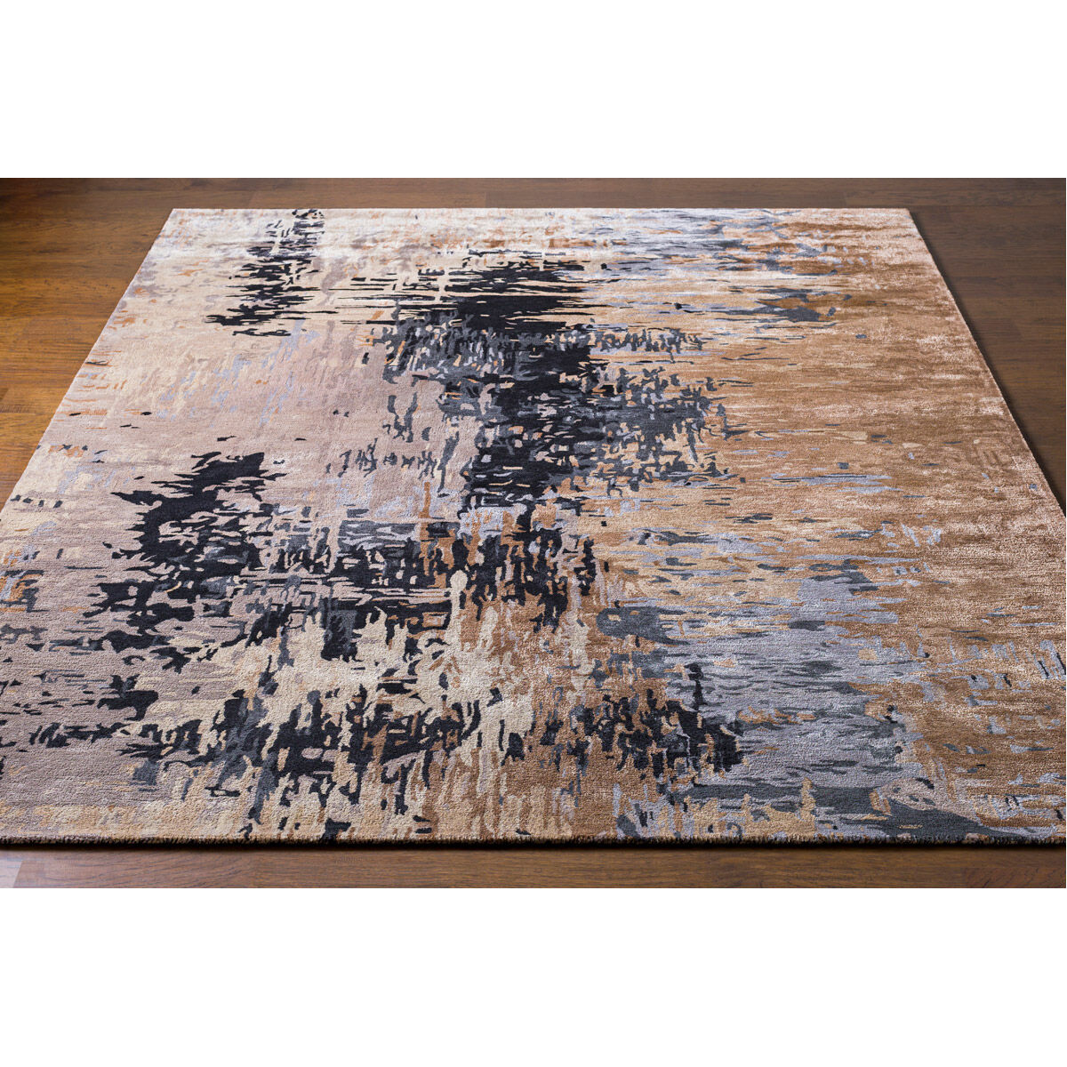 Banshee 63 X 39 inch Light Brown Rug in 3 x 5, Rectangle