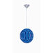 Copenhagen II 1 Light 12.5 inch Polished Steel Pendant Ceiling Light