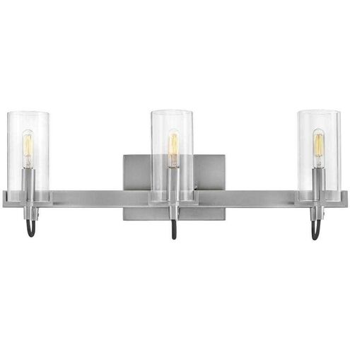 Ryden 23 inch Brushed Nickel Vanity Light Wall Light