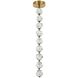 Jackie 9 Light 8.30 inch Pendant