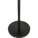 Dominique 68 inch 25.00 watt Matte Black Floor Lamp Portable Light