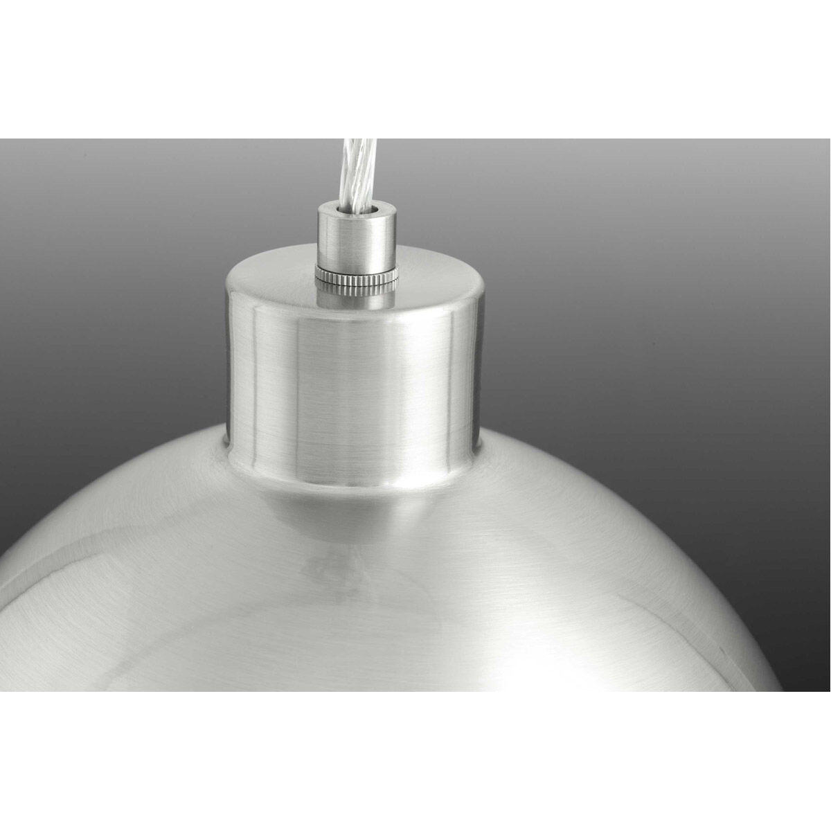 Globe LED LED Brushed Nickel Pendant Ceiling Light