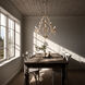 Colonial Charm 9 Light 33.13 inch White Wash and Sun Dried Clay Chandelier Ceiling Light