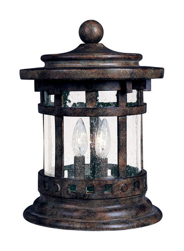 Santa Barbara DC 13 inch 40.00 watt Sienna Outdoor Deck Lantern