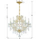 Maria Theresa 6 Light 20 inch Gold Chandelier Ceiling Light in Clear Hand Cut