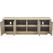 Yearling Light Oak with Blackened Bronze and Brown Credenza