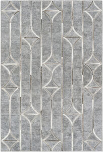 Eloquent 36 X 24 inch Charcoal Rug in 2 x 3, Rectangle