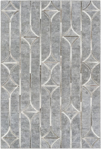 Eloquent 120 X 96 inch Charcoal Rug in 8 x 10, Rectangle