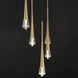 Pierce LED 13 inch Gold Multi-Light Pendant Ceiling Light