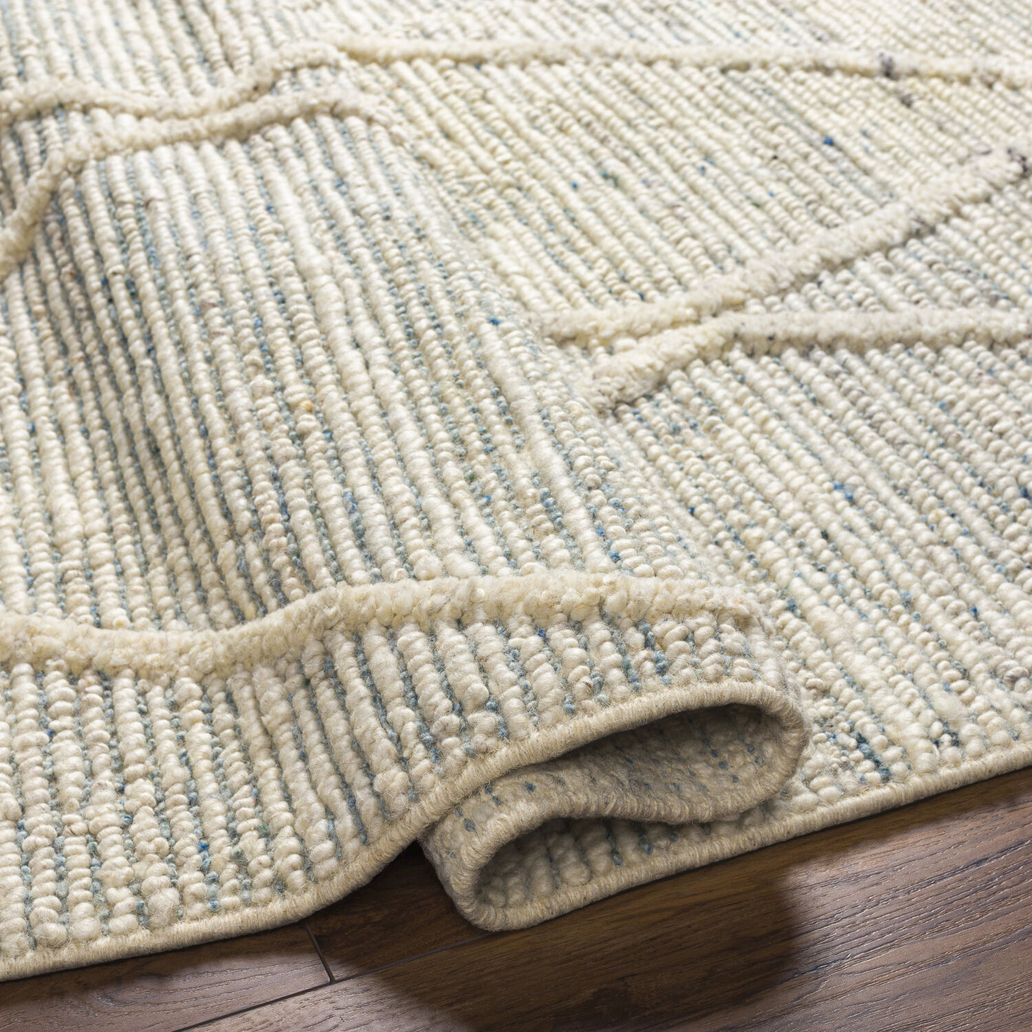 Manisa 144 X 108 inch Seafoam Rug, Rectangle