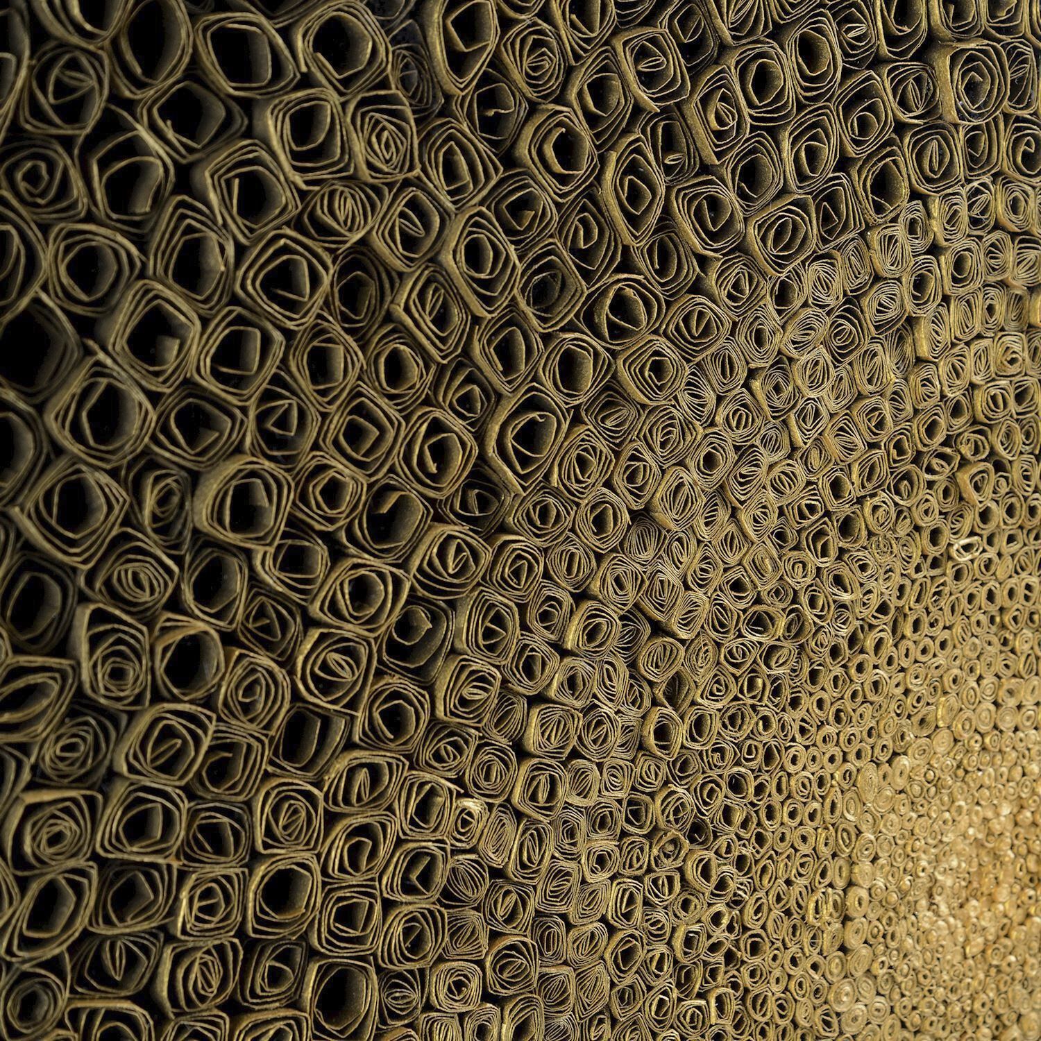 Tony Fey's Cosmic Radiance 47.75 X 47.75 inch Abstract Art