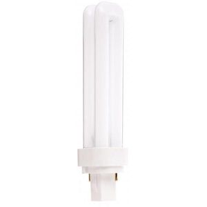 Lumos Compact Fluorescent T4 G24d-2 G24d-2 18 watt 2700K Light Bulb, HyGrade