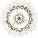 Matrix 10 Light 30 inch Havana Gold Chandelier Ceiling Light