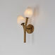 Blossom LED 10.5 inch Natural Aged Brass Wall Sconce Wall Light