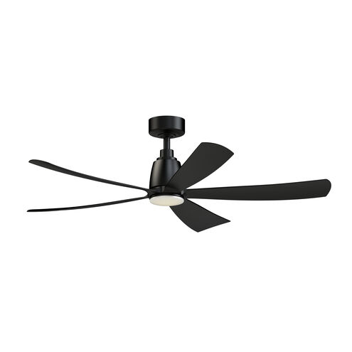 Kute5 52 52 inch Black Indoor/Outdoor Ceiling Fan