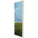 Settle into Dusk Green and Blue and Turquoise Framed Art