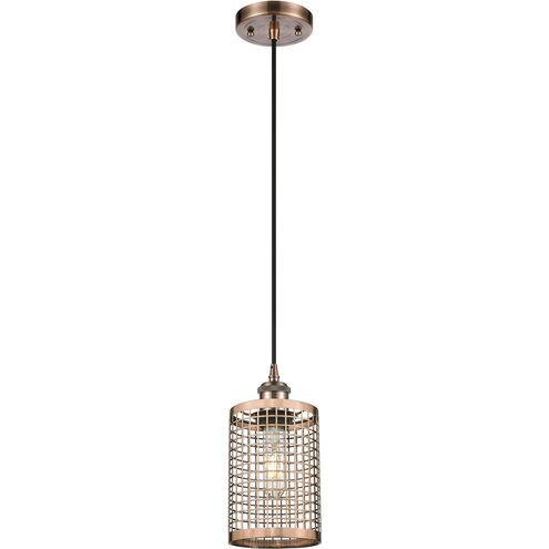 Nestbrook 1 Light 4.75 inch Antique Copper Pendant Ceiling Light