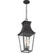 Gloucester 4 Light 10.38 inch Sand Coal Outdoor Chain Hung, The Great Outdoors