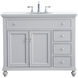 Otto 42 X 21 X 35 inch Grey Vanity Sink Set