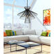 Alito 8 Light 35 inch Matte Black Chandelier Ceiling Light