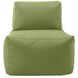 Seascape Moss Outdoor Pouf Chair Cover
