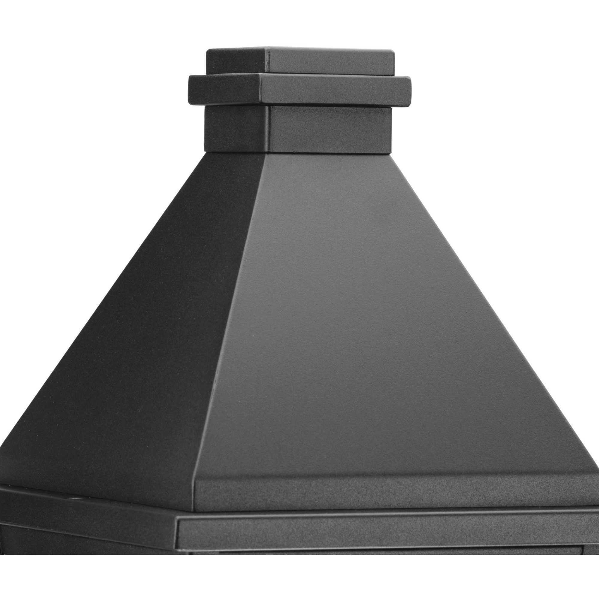 Richmond Hill 1 Light 23.5 inch Textured Black Outdoor Wall Lantern, Design Series