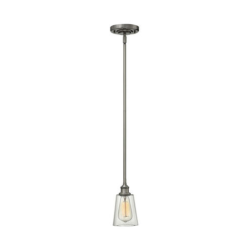 Gatsby 1 Light 5 inch Polished Antique Nickel Mini-Pendant Ceiling Light