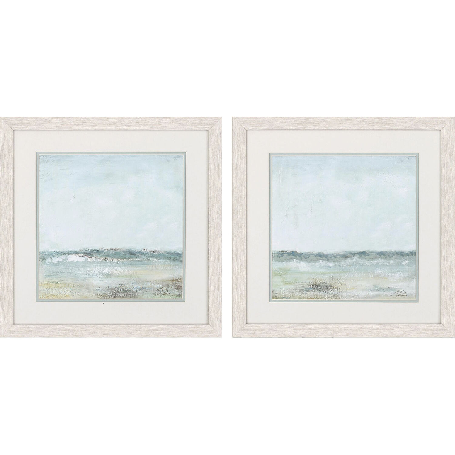Waterside Teal Framed Art, Propac