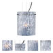 Tamburo 8 LED Black Cable Pendant Ceiling Light