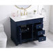 Wesley 42 X 22 X 35 inch Blue Vanity Sink Set