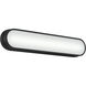 Daines LED 24.75 inch Black Bath Bar Wall Light