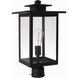 Rock Creek 1 Light 19.25 inch Textured Black Outdoor Post Mount