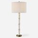 Unify 32.25 inch 100.00 watt Polished Alabaster and Brass Table Lamp Portable Light
