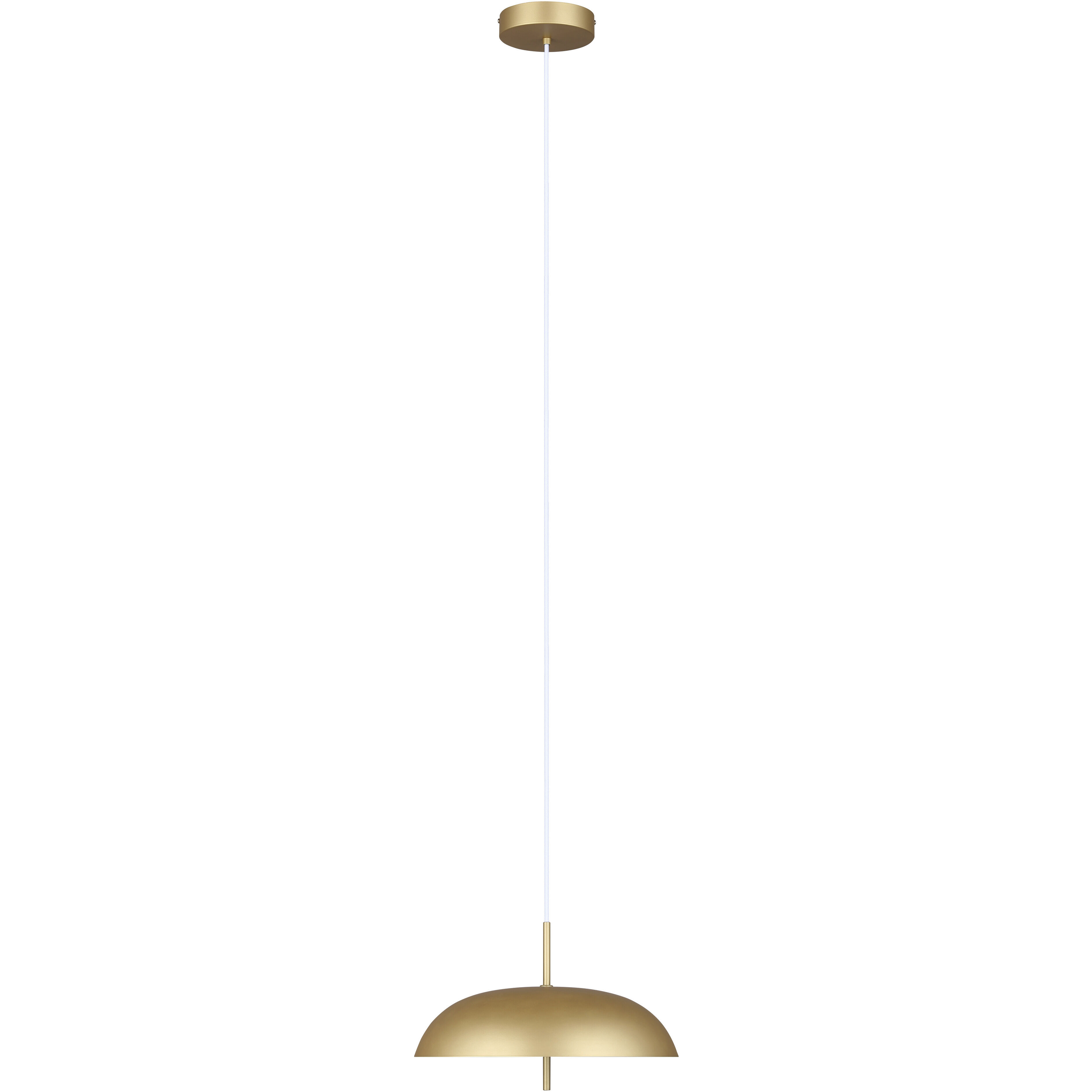 Kelvin LED 15.75 inch Gold Pendant Ceiling Light