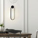 Pulley LED 4 inch Black Mini Pendant Ceiling Light