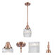 Franklin Restoration Colton 1 Light 5.5 inch Antique Copper Mini Pendant Ceiling Light