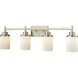 Belmar 4 Light 31 inch Brushed Nickel Vanity Light Wall Light