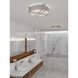 Lambert 1 Light 20 inch Satin Nickel Flush Mount Ceiling Light