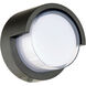 Geo LED 6.7 inch Matte Black ADA Wall Sconce Wall Light