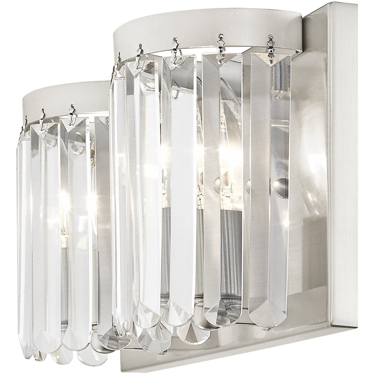 Ashton 2 Light 17 inch Brushed Nickel ADA Bath Vanity Wall Light