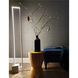 Florence 54.75 inch 34.00 watt Matte Black Decorative Floor Lamp Portable Light