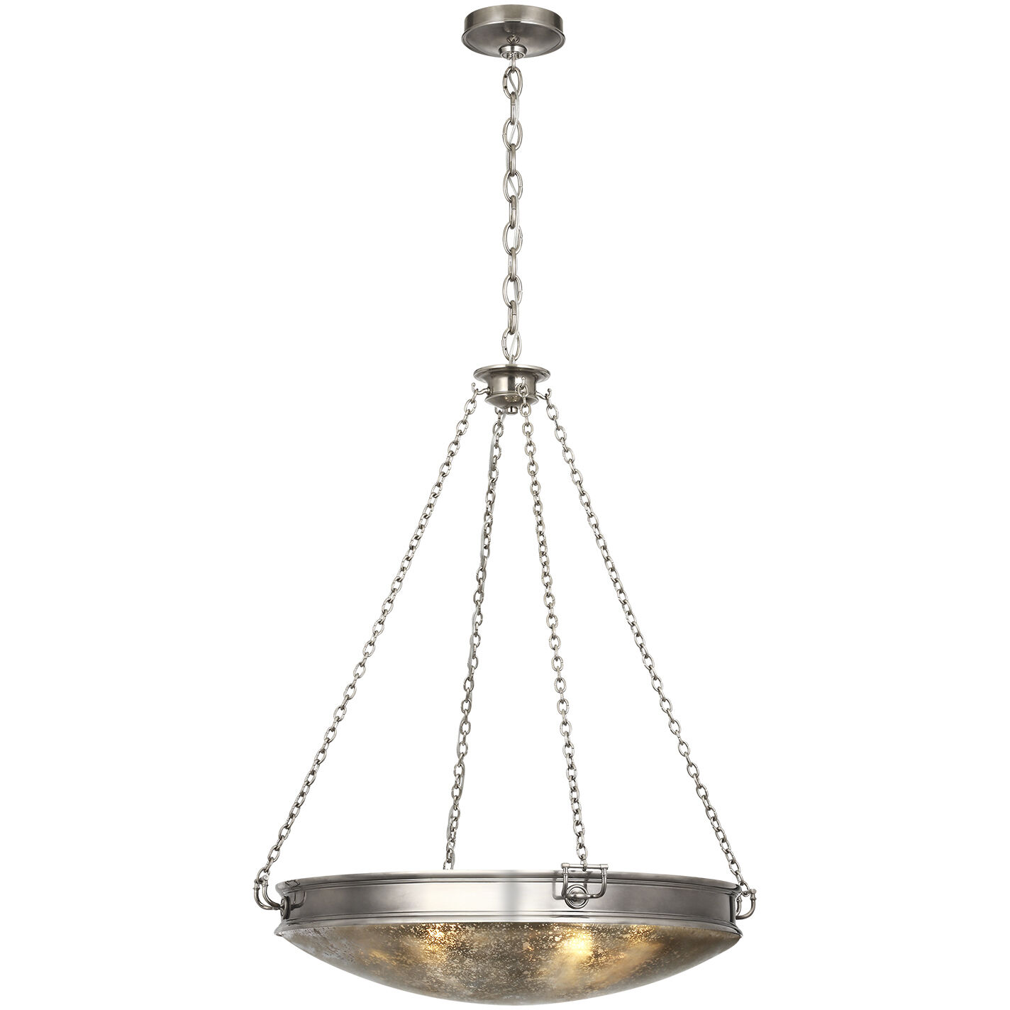 Marie Flanigan Quinn LED 28 inch Pewter Chandelier Ceiling Light