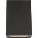 Sean Lavin Kakudo LED 7.5 inch Textured Black Outdoor Wall Lantern