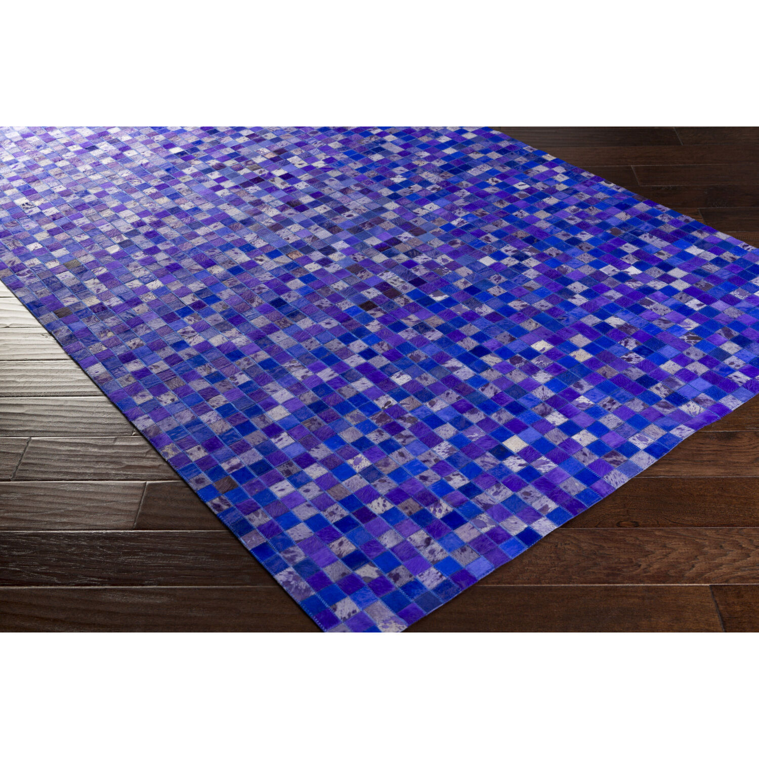 Houseman 120 X 96 inch Purple/Lavender Handmade Rug